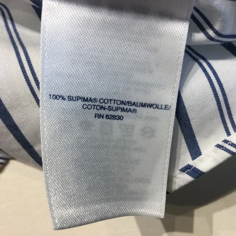 Lands’ End no iron 100% Supima cotton blouse 18W - Picture 5 of 10
